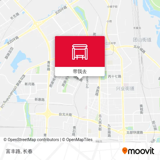 富丰路地图
