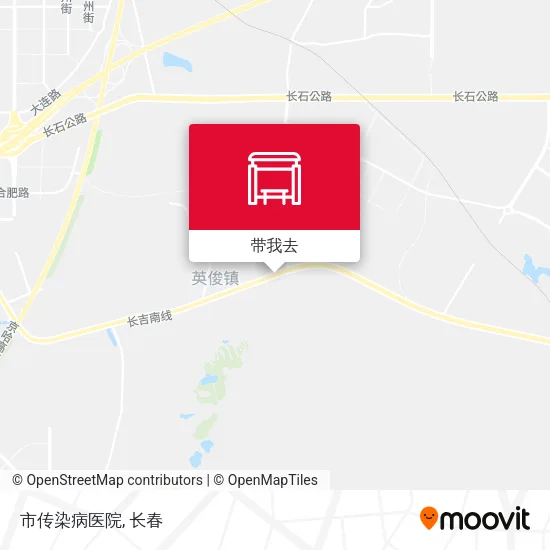 市传染病医院地图