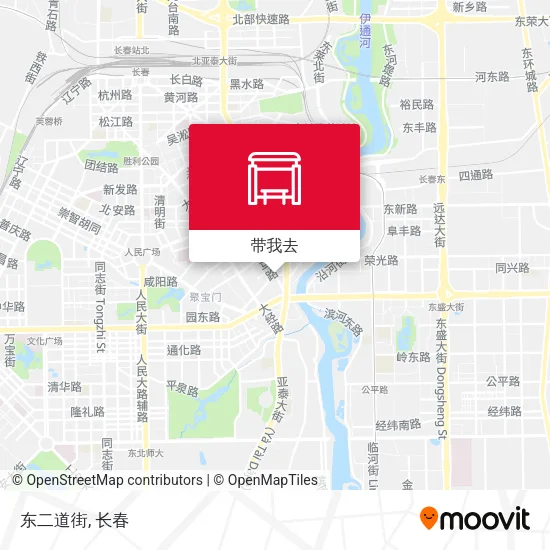 东二道街地图