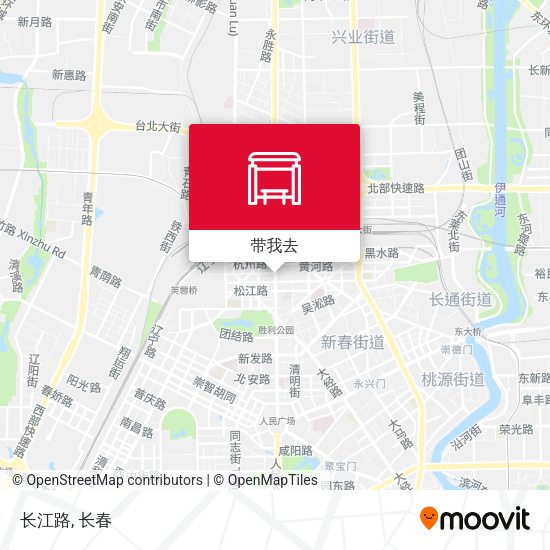 长江路地图