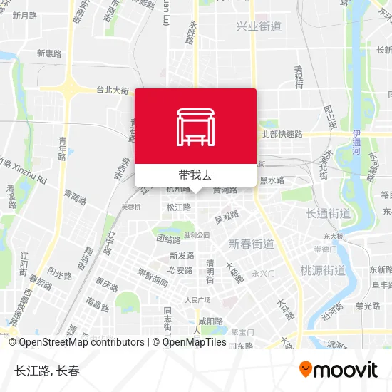 长江路地图