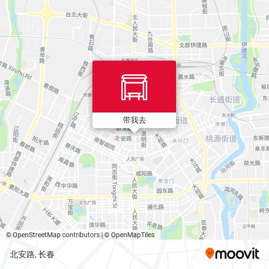 北安路地图