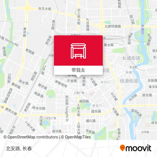 北安路地图
