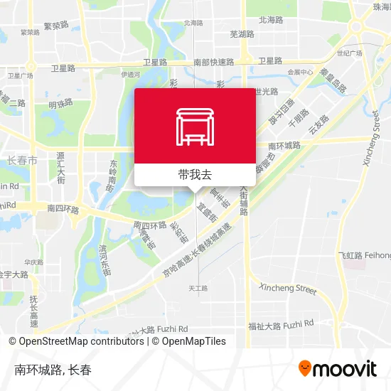 南环城路地图