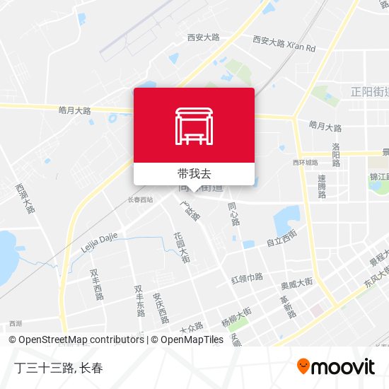 丁三十三路地图