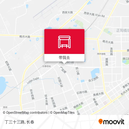 丁三十三路地图