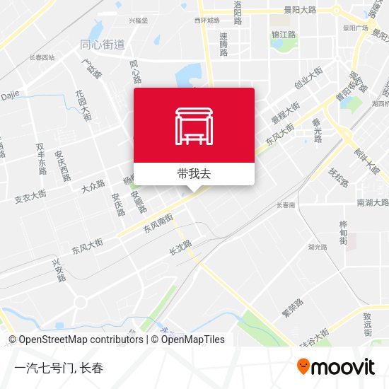 一汽七号门地图