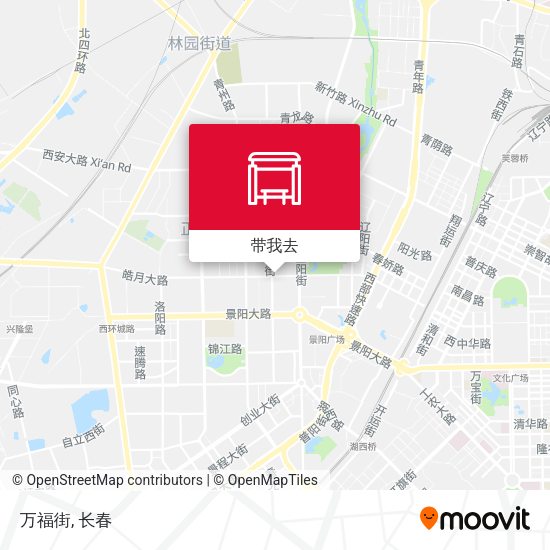 万福街地图
