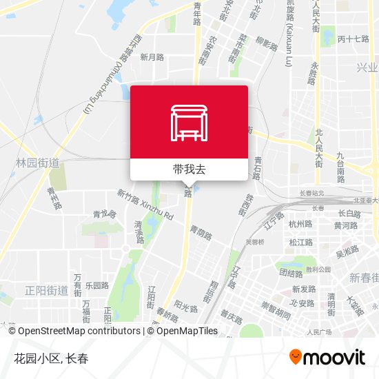 花园小区地图