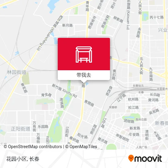 花园小区地图