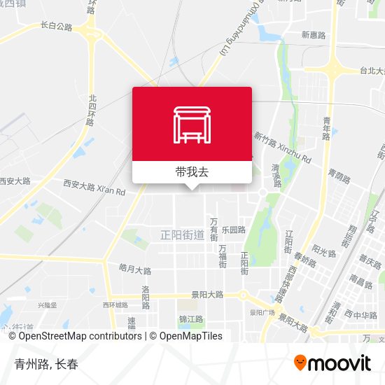 青州路地图