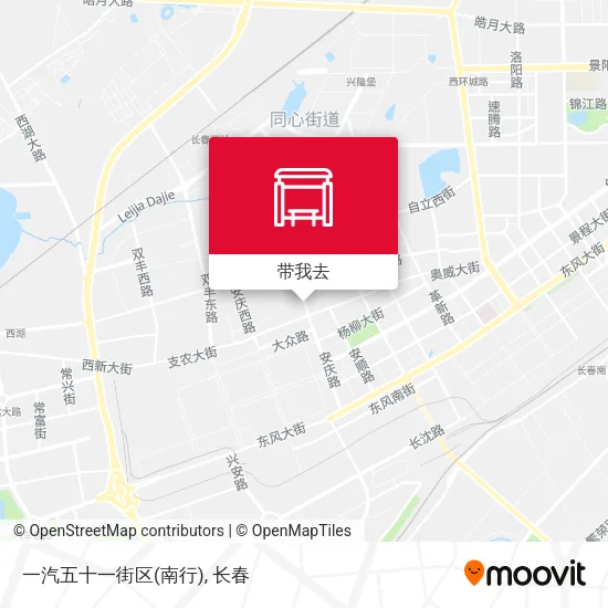 一汽五十一街区(南行)地图