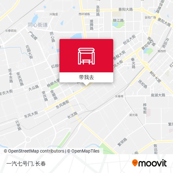 一汽七号门地图