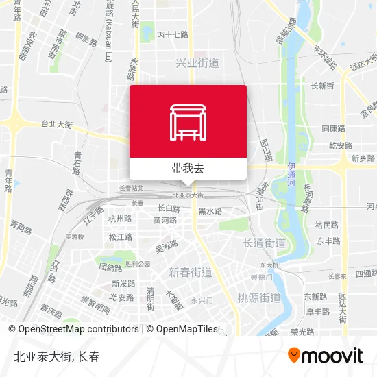 北亚泰大街地图