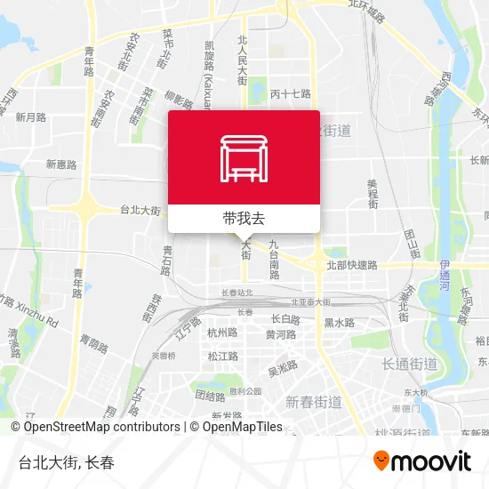 台北大街地图
