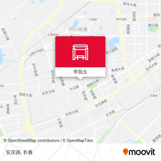安庆路地图