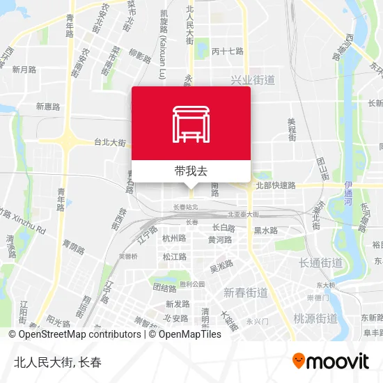 北人民大街地图
