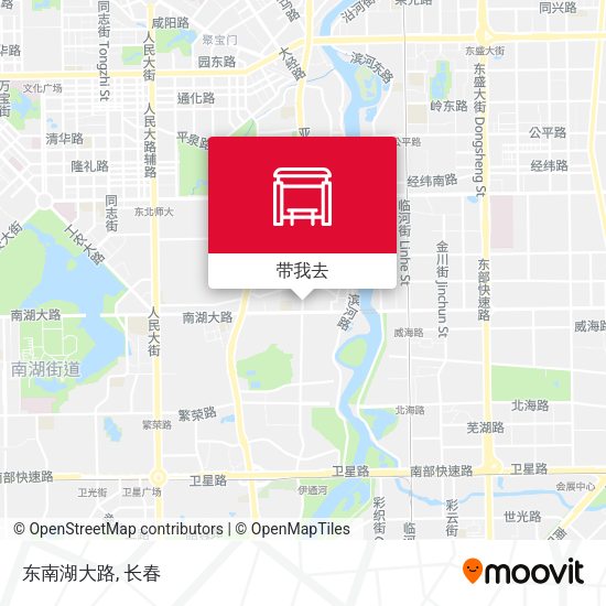 东南湖大路地图
