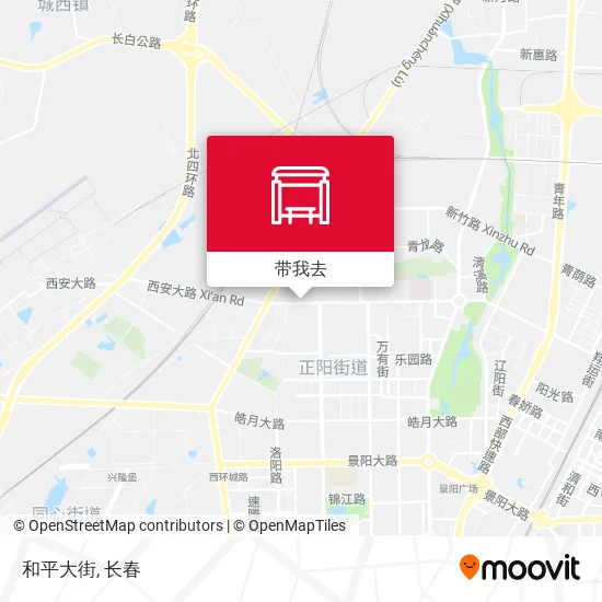 和平大街地图