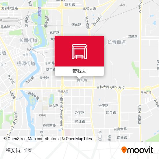 福安街地图