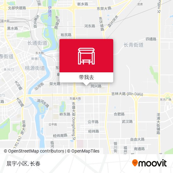 晨宇小区地图