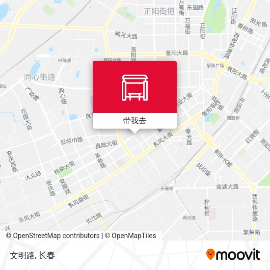 文明路地图
