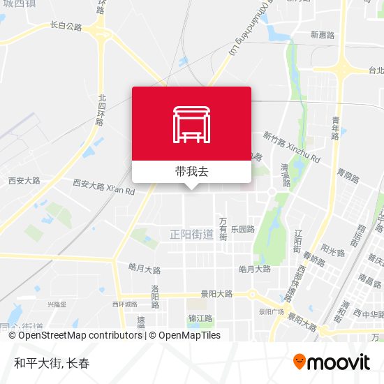 和平大街地图
