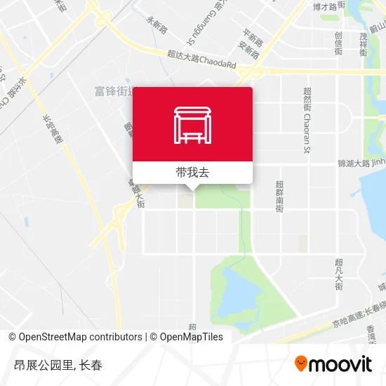 昂展公园里地图