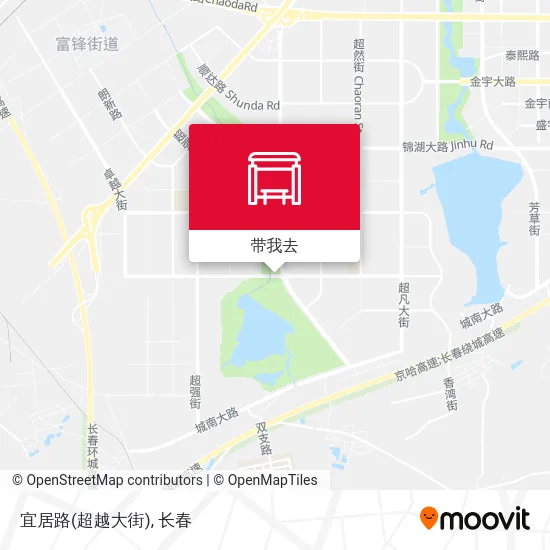 宜居路(超越大街)地图
