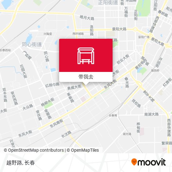 越野路地图