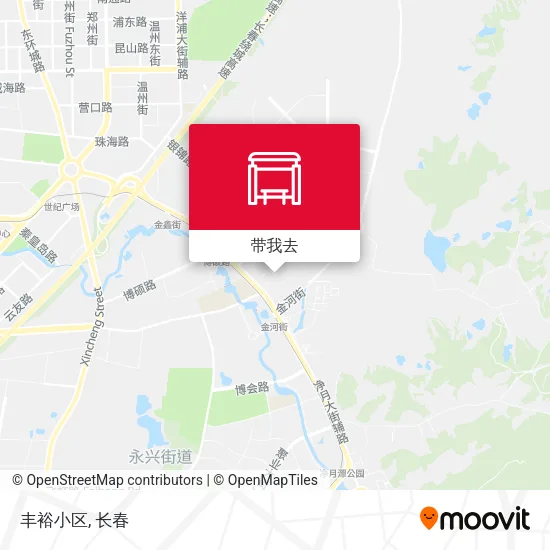 丰裕小区地图