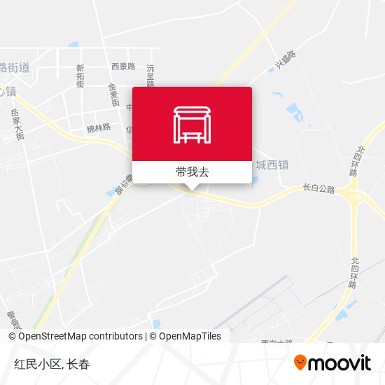 红民小区地图