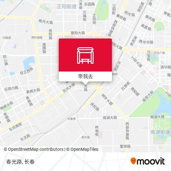 春光路地图