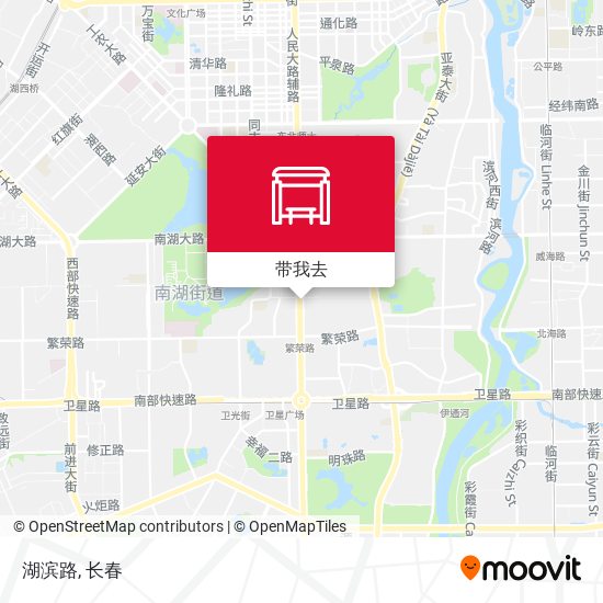 湖滨路地图