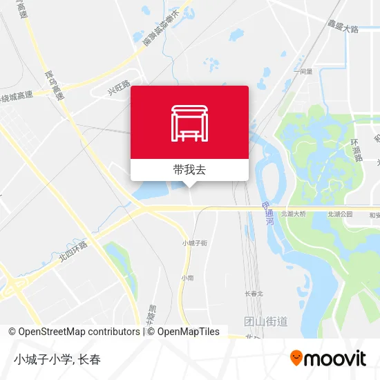 小城子小学地图