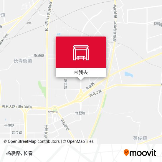 杨凌路地图
