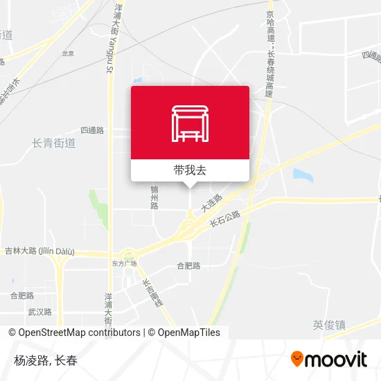 杨凌路地图