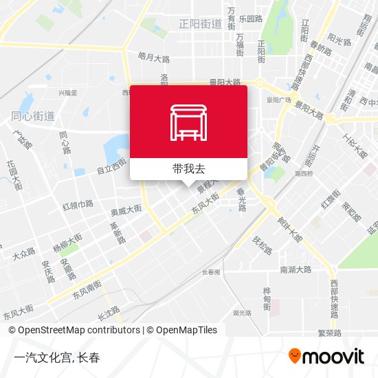 一汽文化宫地图