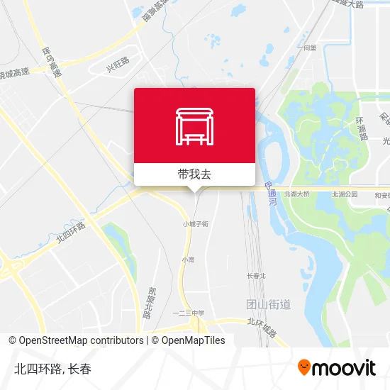 北四环路地图