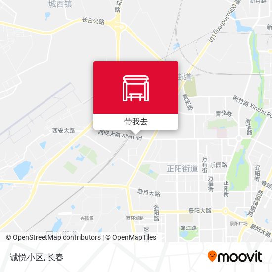 诚悦小区地图