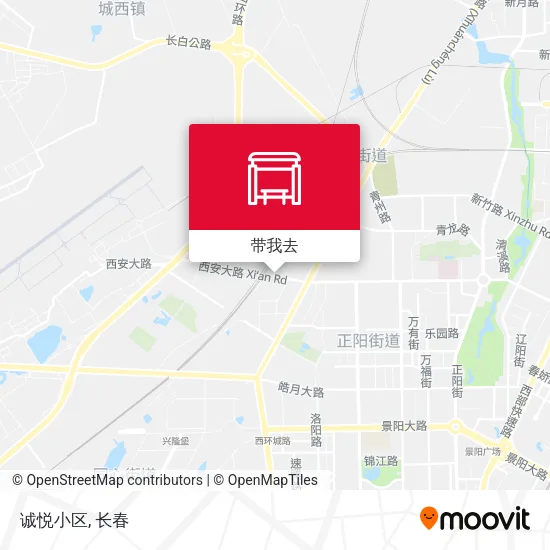 诚悦小区地图