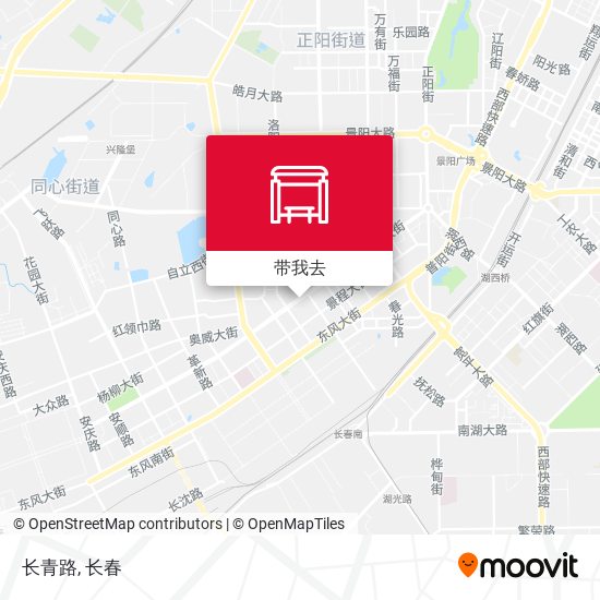 长青路地图