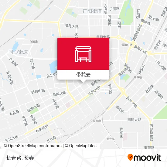 长青路地图