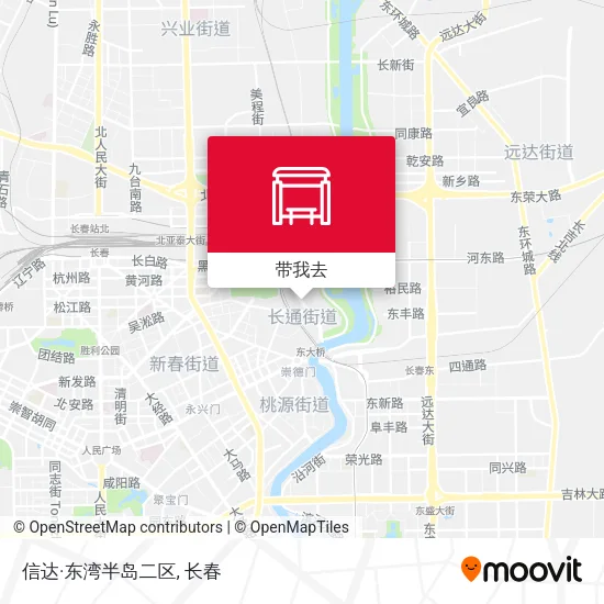 信达·东湾半岛二区地图