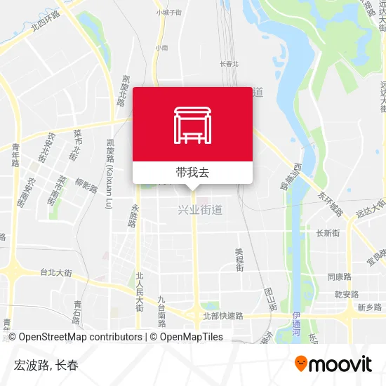 宏波路地图