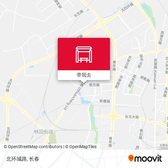 北环城路地图