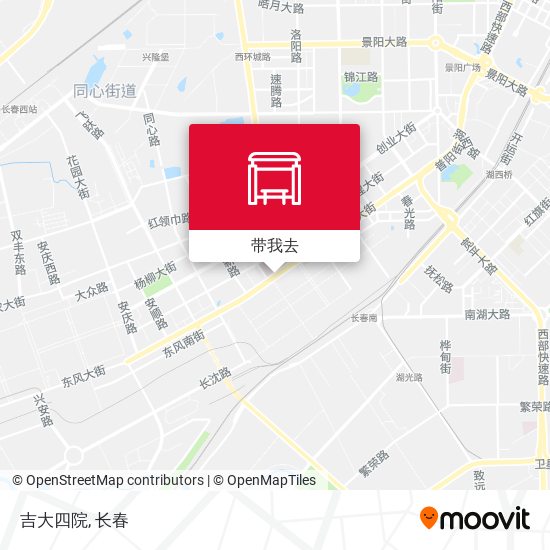 吉大四院地图