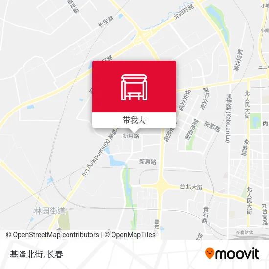 基隆北街地图