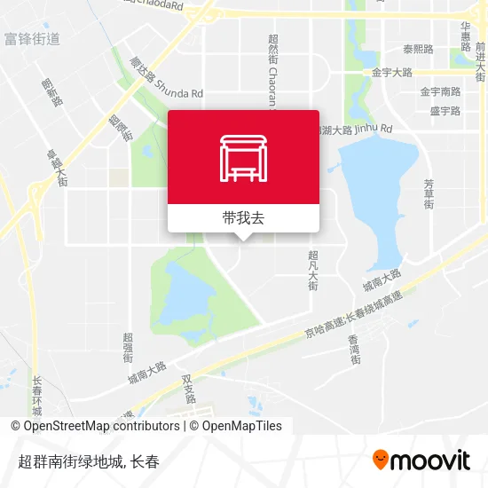 超群南街绿地城地图