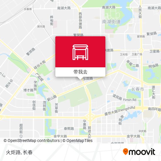 火炬路地图